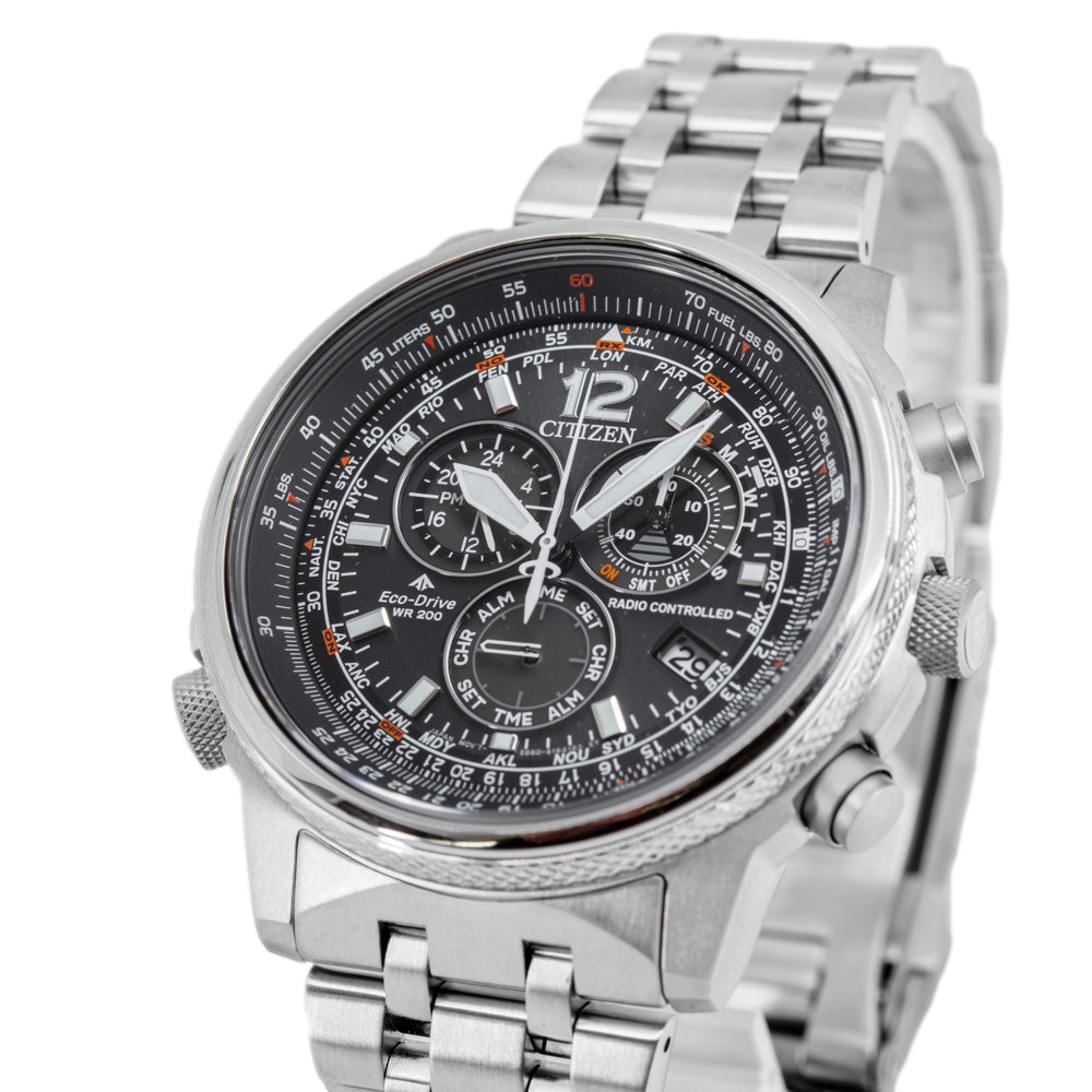 Citizen Men's CB5860-86E Chrono Pilot Date Display Eco-Drive