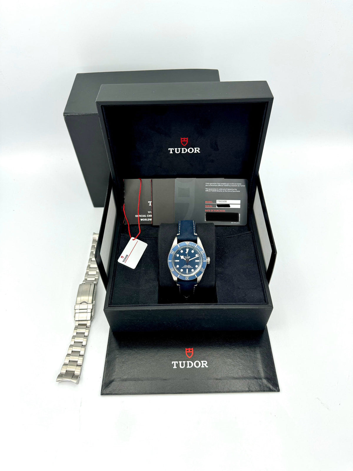 2021 Tudor Black Bay 58 39mm 79030B Stainless Steel Blue Dial