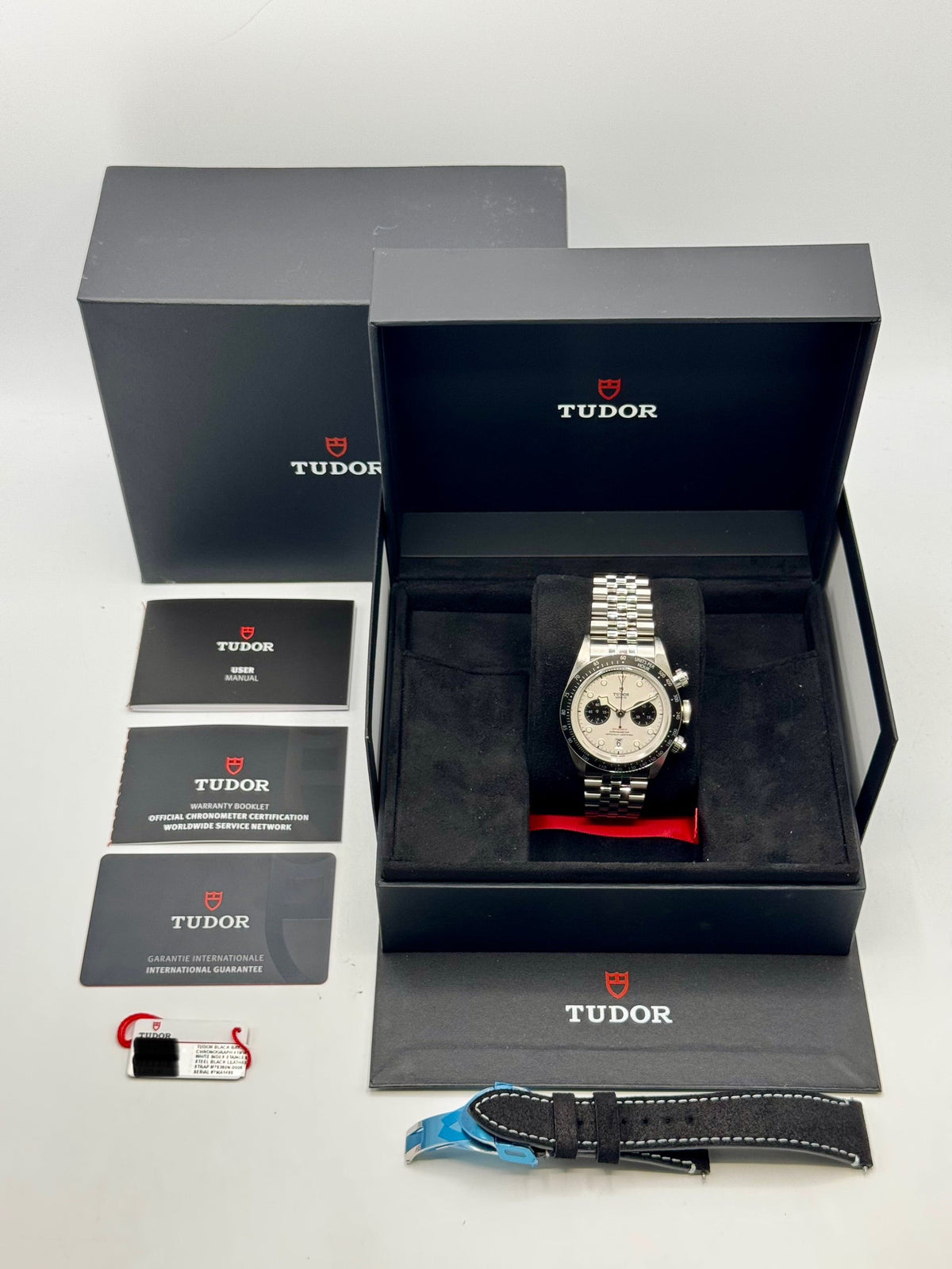 2024 Tudor Black Bay Chrono 41mm 79360N Opaline Panda Dial