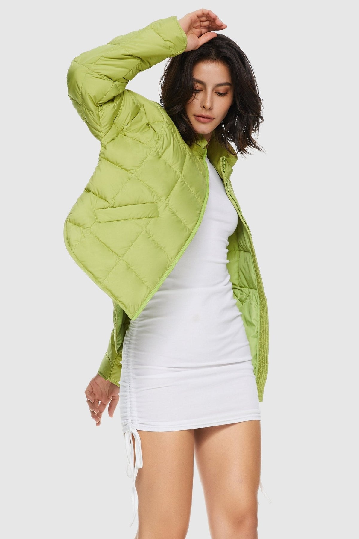 Oversized Lightweight Insulated Down Puffer Jacket
