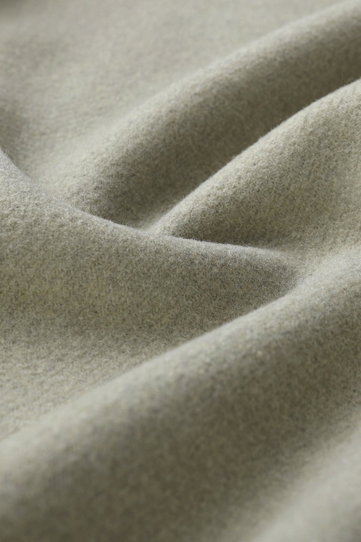 Wool Blend Long Coat