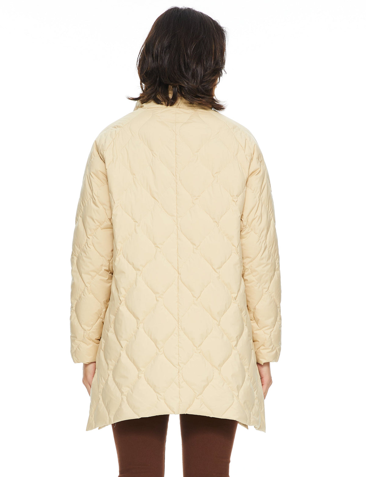 Oversized Quilted Lightweight Puffer Jacket