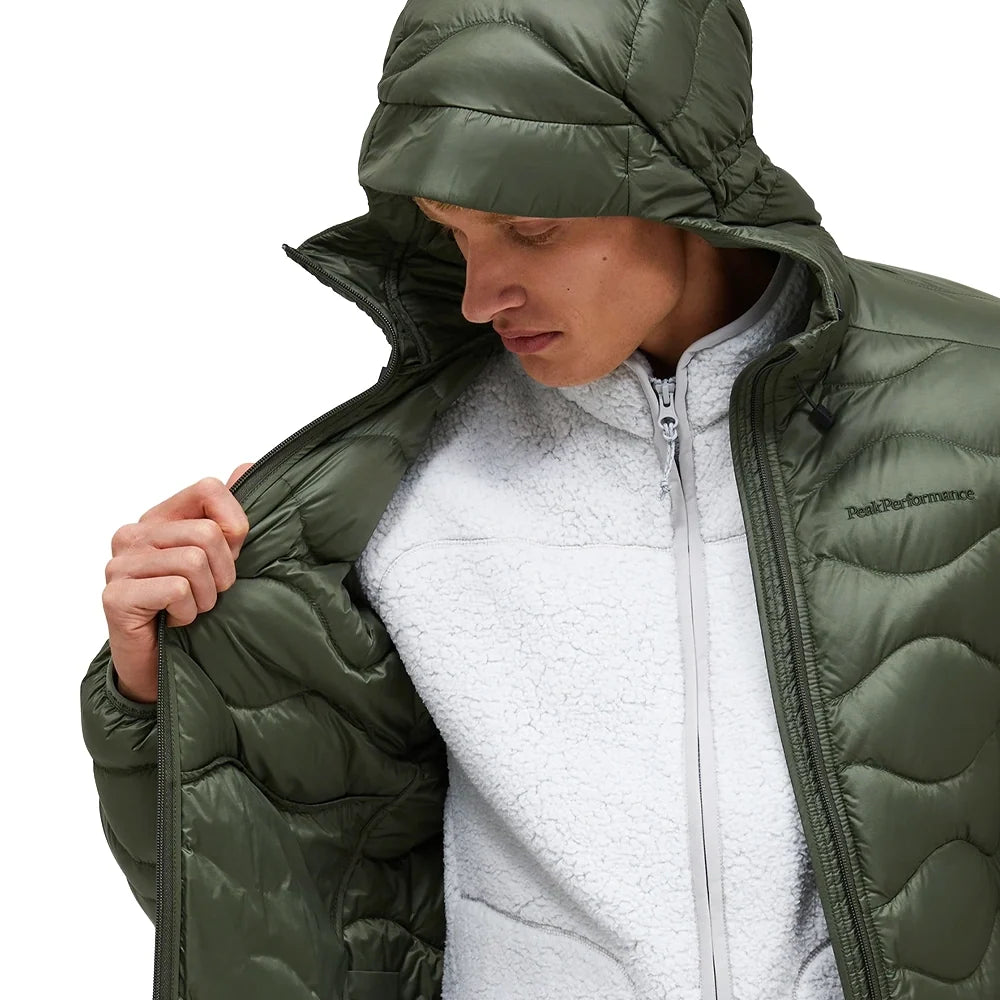 Men's Helium Down Hood Jacket - Pine Needle