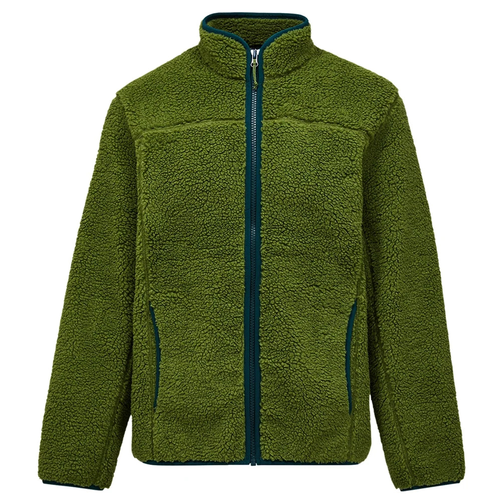 Men's Solid Pile Jacket - Mosswood / Ponderosa Pine