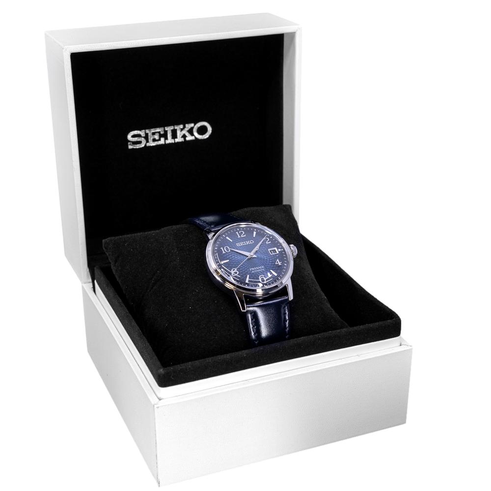 Seiko Men's SRPE43J1 Presage Blue Dial Watch