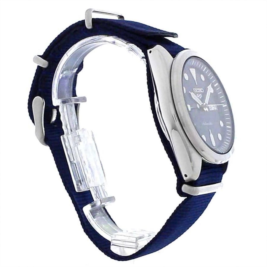 Seiko Men's SRPE63K1 5 Sport Day Date Blue Dial Watch