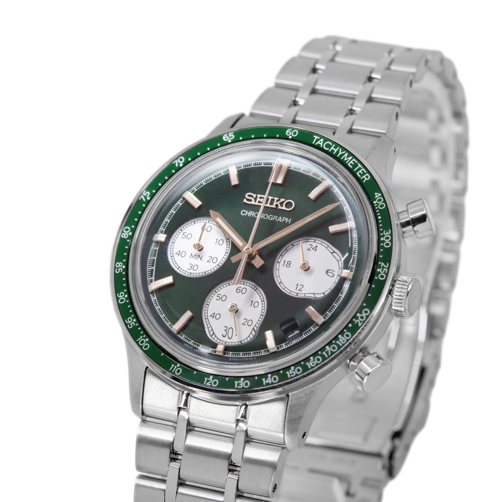 Seiko Men's SSB481P1 Sport 38mm Quartz Chronograph