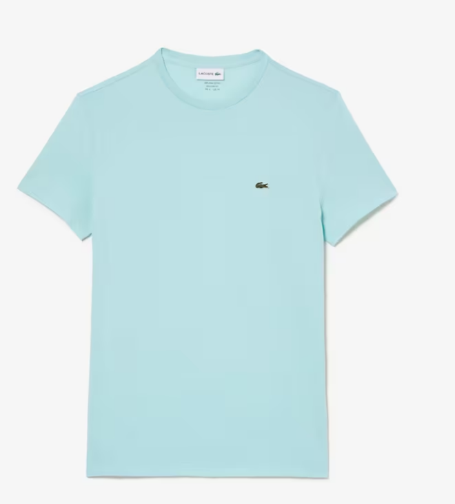 LACOSTE Regular fit CREW NECK T-SHIRT Men’s -LIGHT GREEN LGF