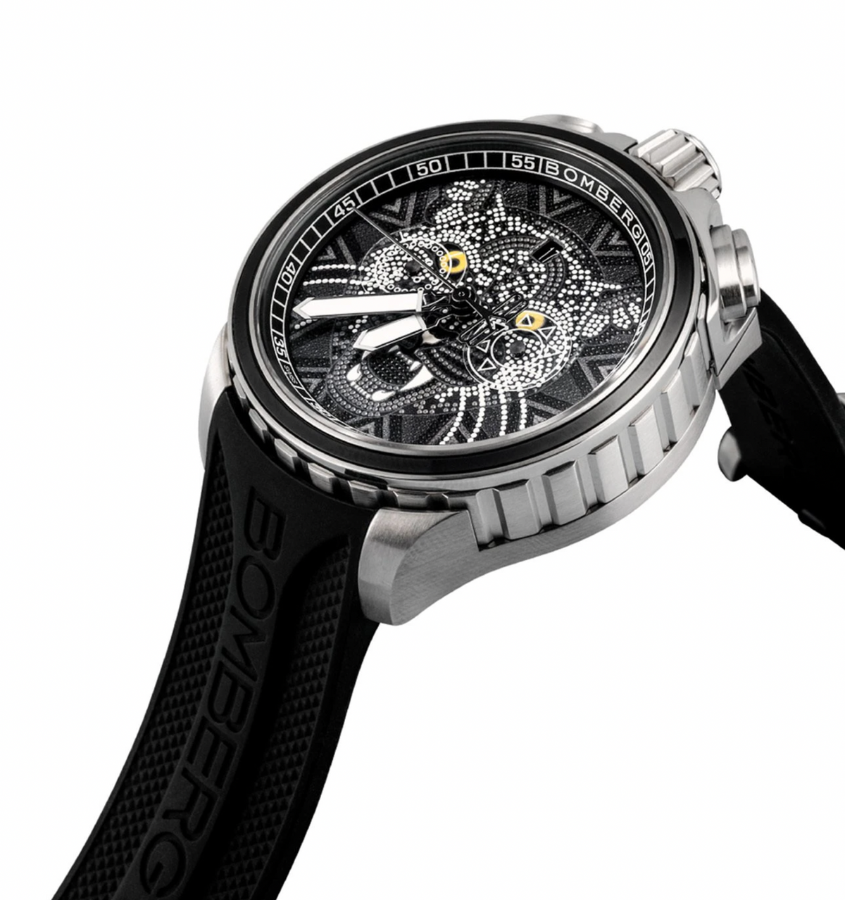 Bomberg Watch BOLT-68 Heritage Huichol Jaguar