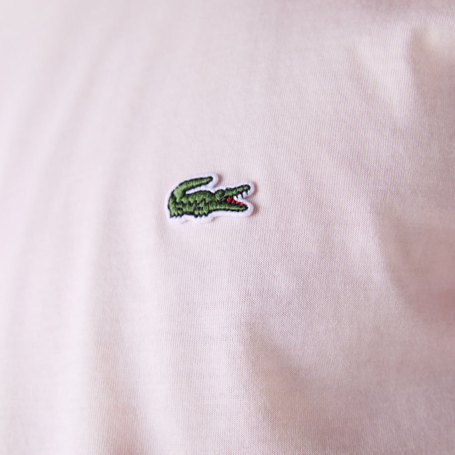 LACOSTE Regular fit CREW NECK T-SHIRT Men’s -LIGHT PINK - T03