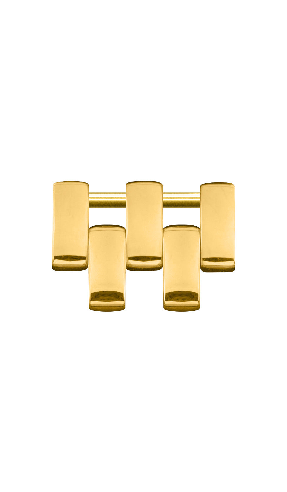 Cartier Santos Demoiselle 18k Yellow Gold 12mm Link WF9001Y7