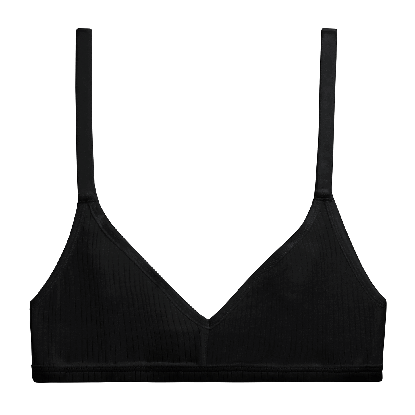 Whipped Non-Wire Bra in Black