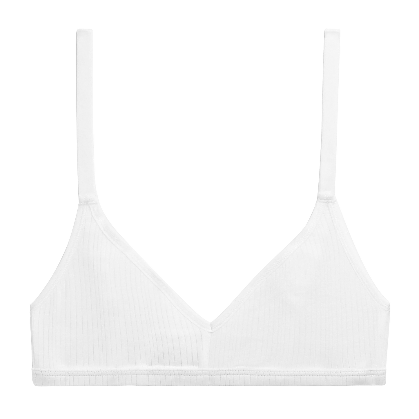 Whipped Non-Wire Bra in White