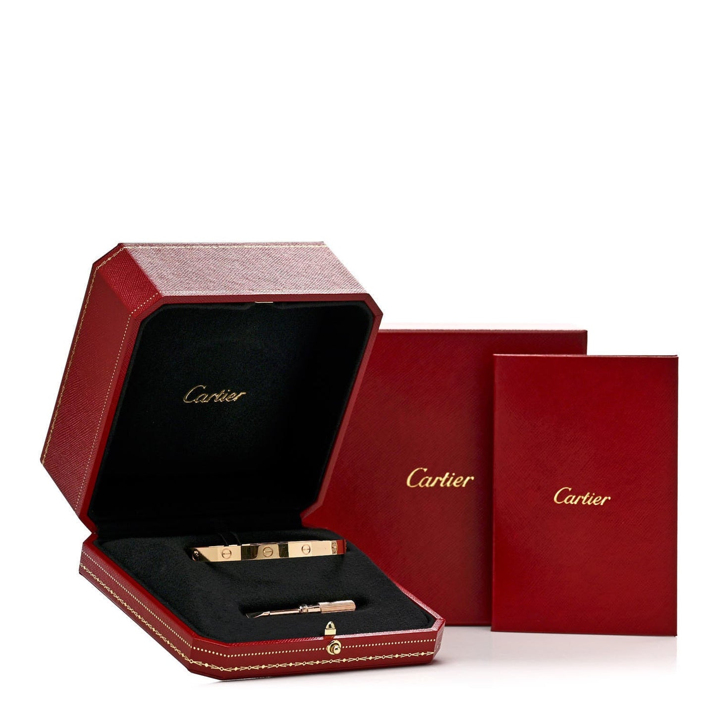 18K Yellow Gold LOVE Bracelet 19