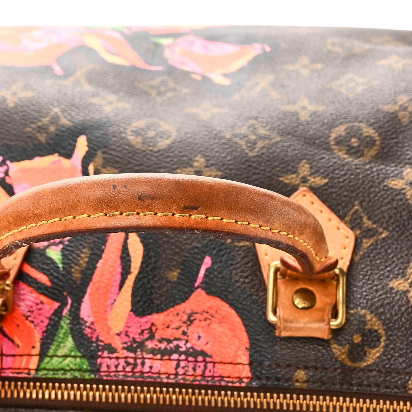 Monogram Roses Speedy 30
