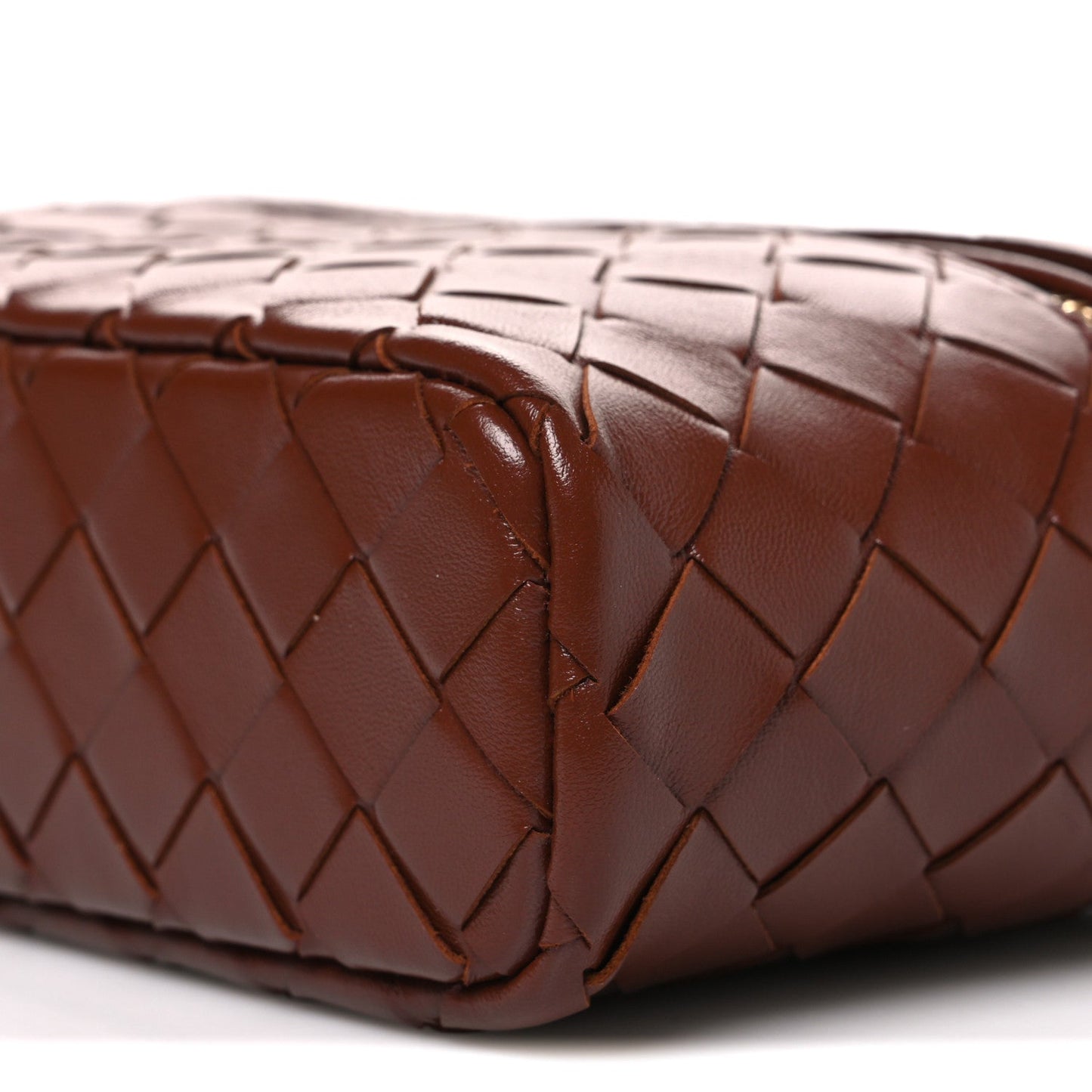 Nappa Intrecciato Bang Bang Vanity Case Sapele