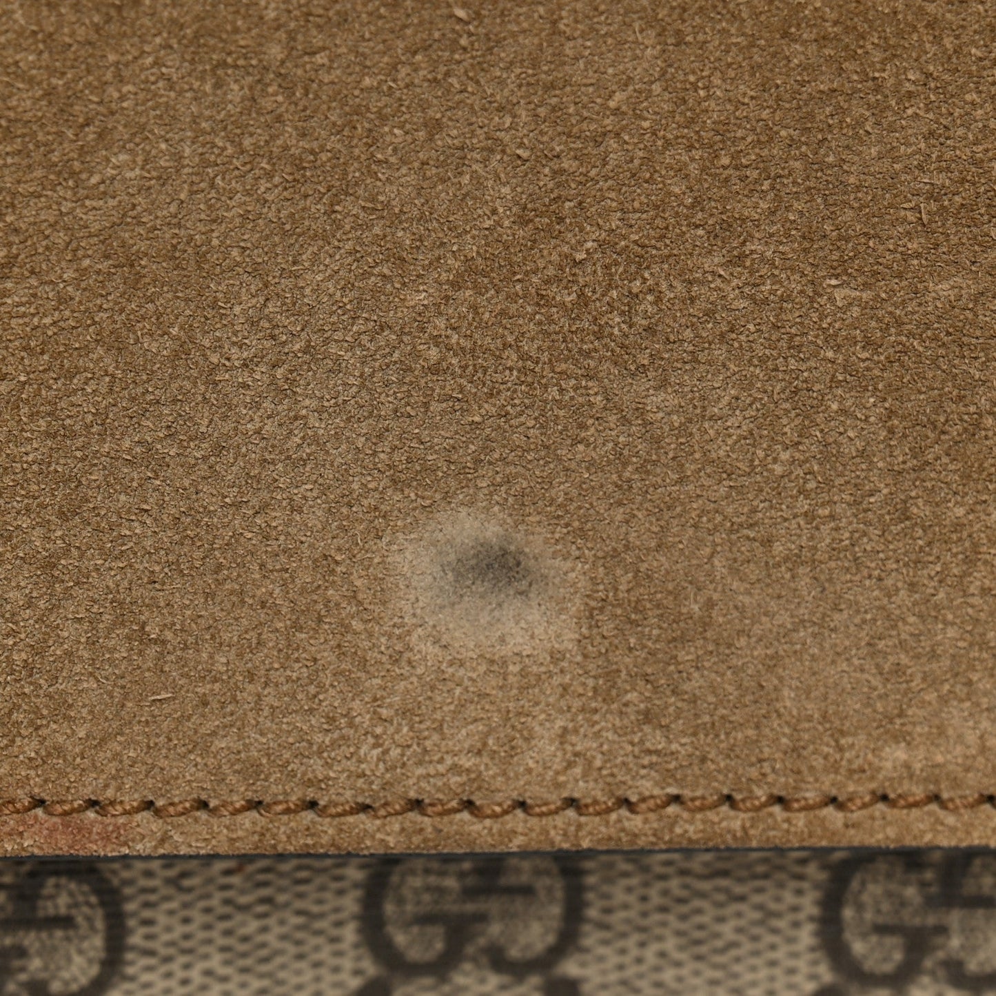 GG Supreme Monogram Small Dionysus Shoulder Bag Taupe