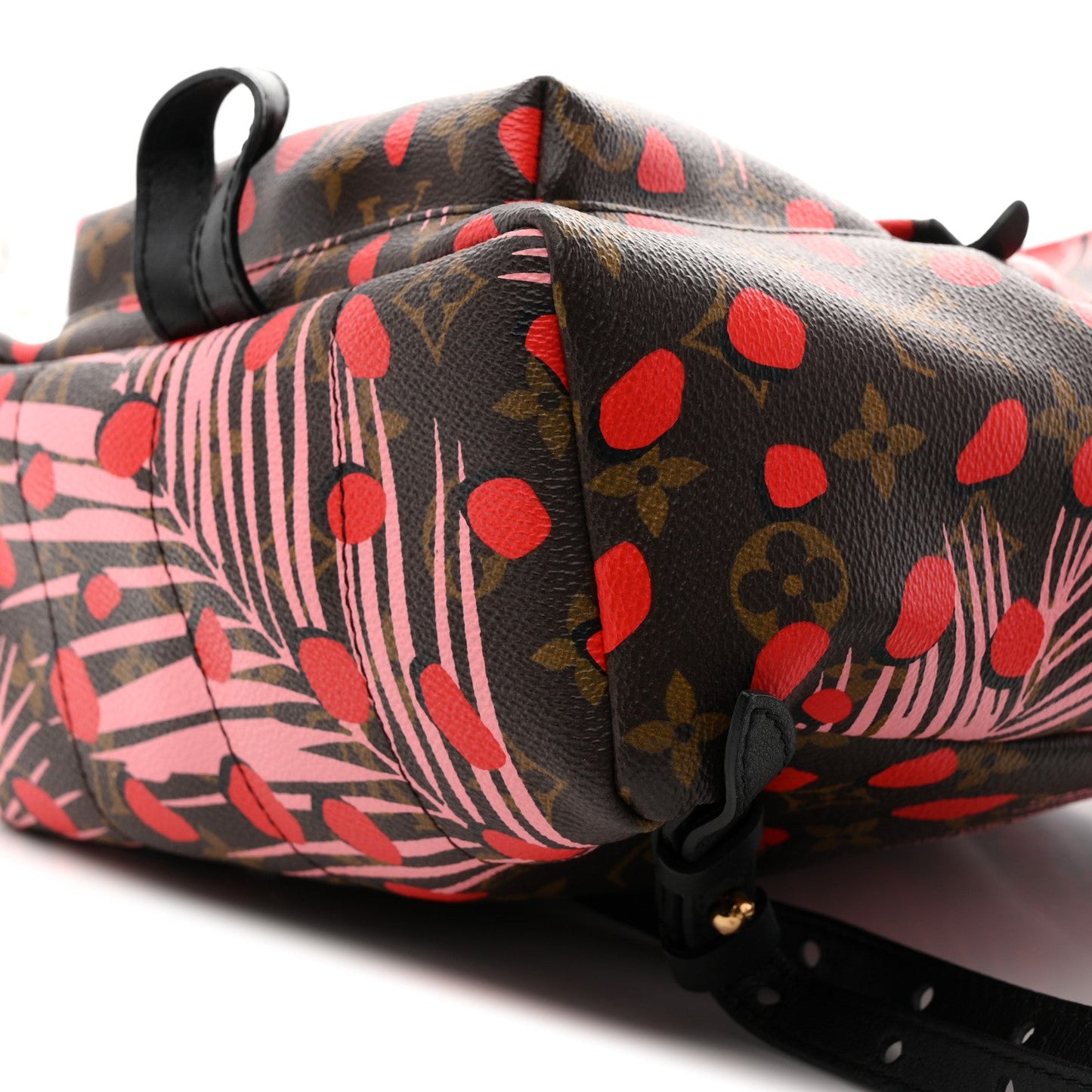 Monogram Jungle Dots Palm Springs Backpack PM Sugar Pink Poppy