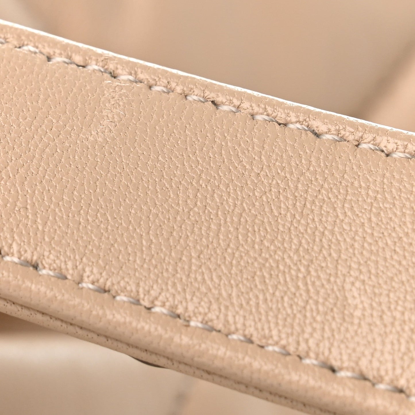 Lambskin Quilted Large Chanel 19 Flap Beige