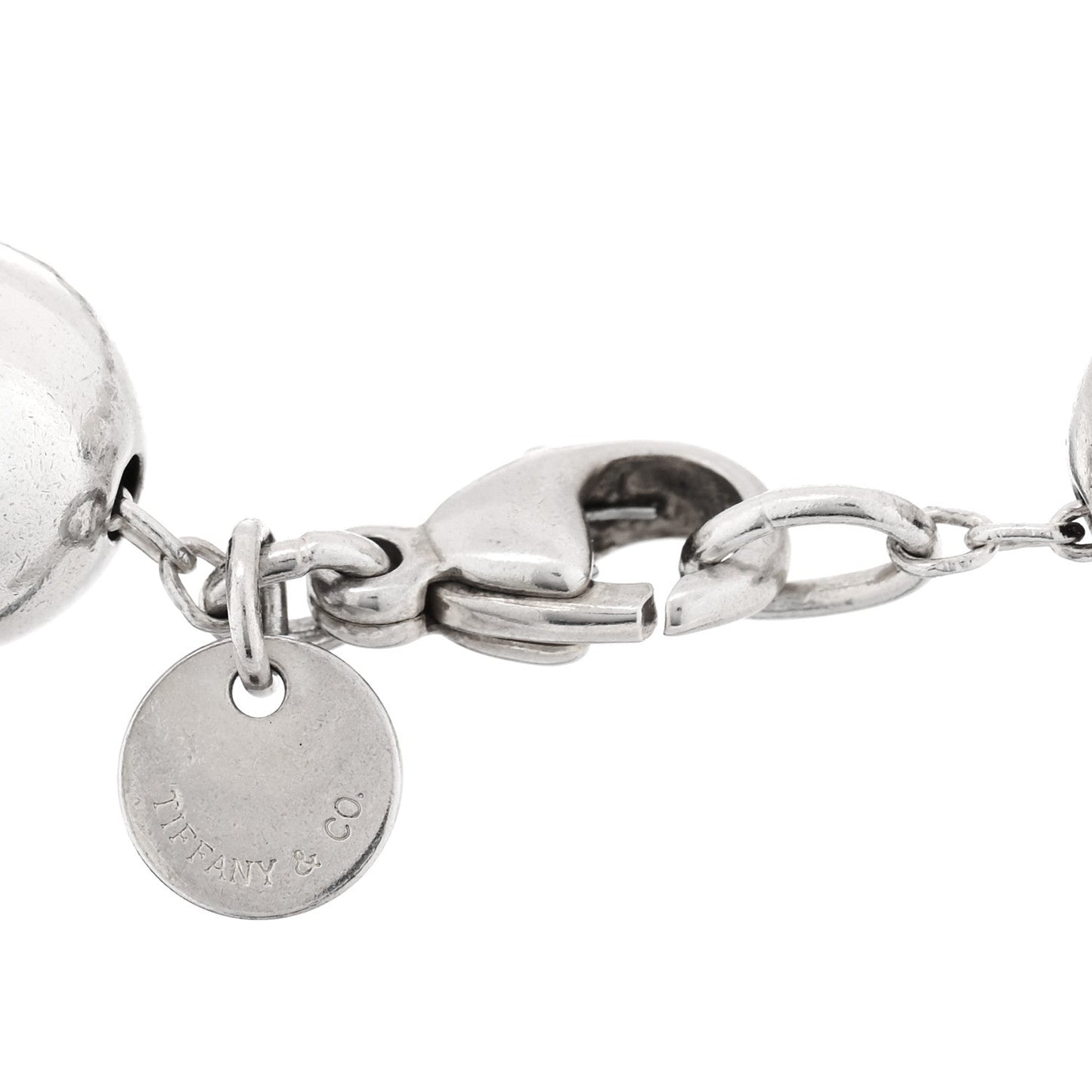 Sterling Silver 10mm Hardwear Ball Bracelet