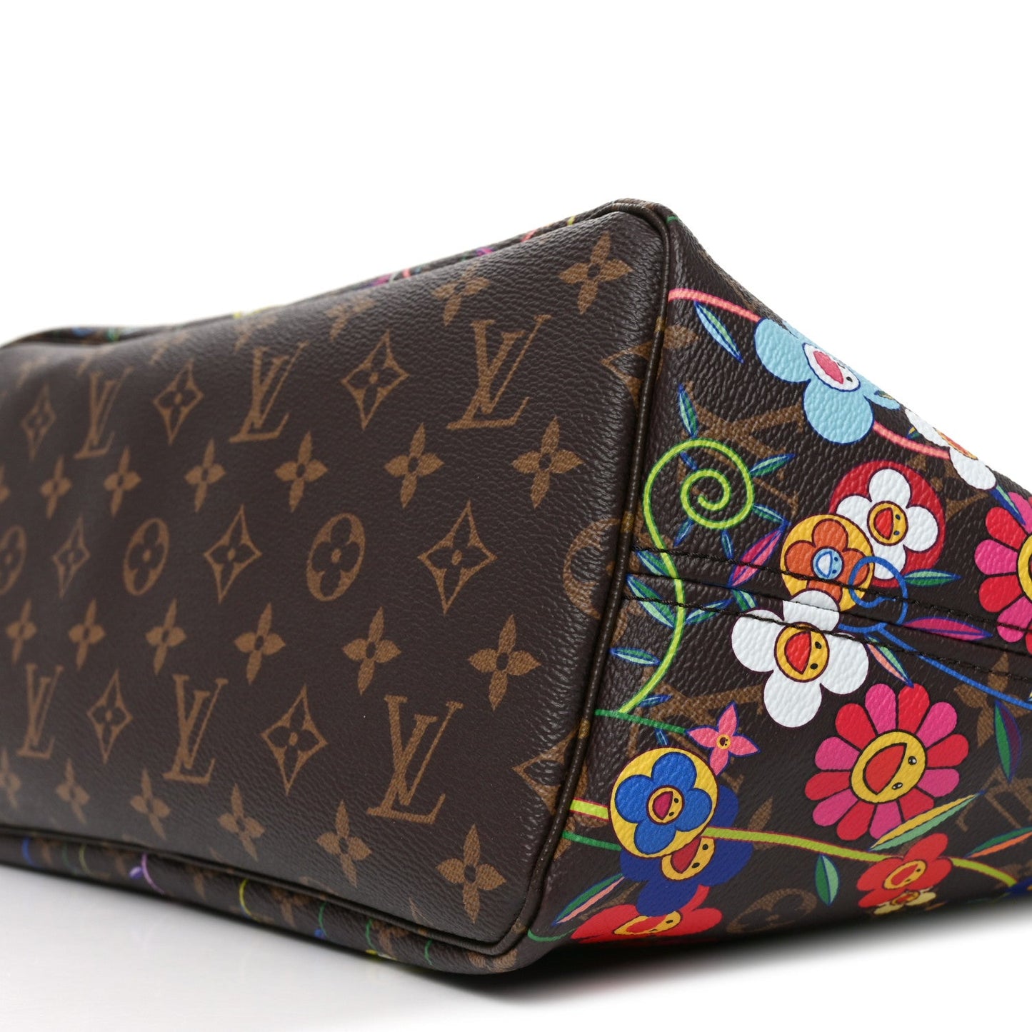LV X TM Monogram Flowers Neverfull MM