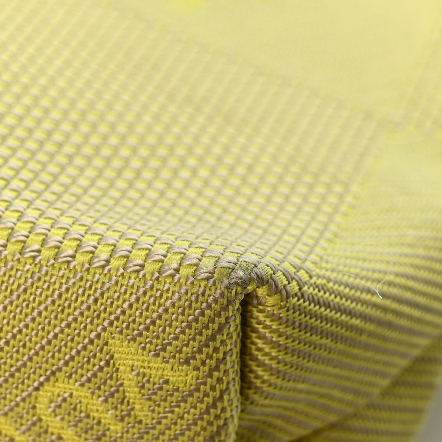 Damier Geant Americas Cup Pochette Accessories Volunteer Bag Yellow