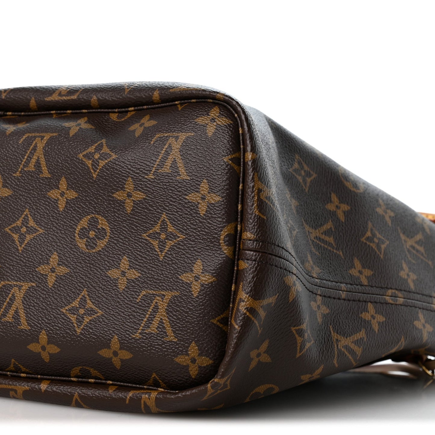 Monogram Inside Out Neverfull Bandouliere MM Rouge Sari