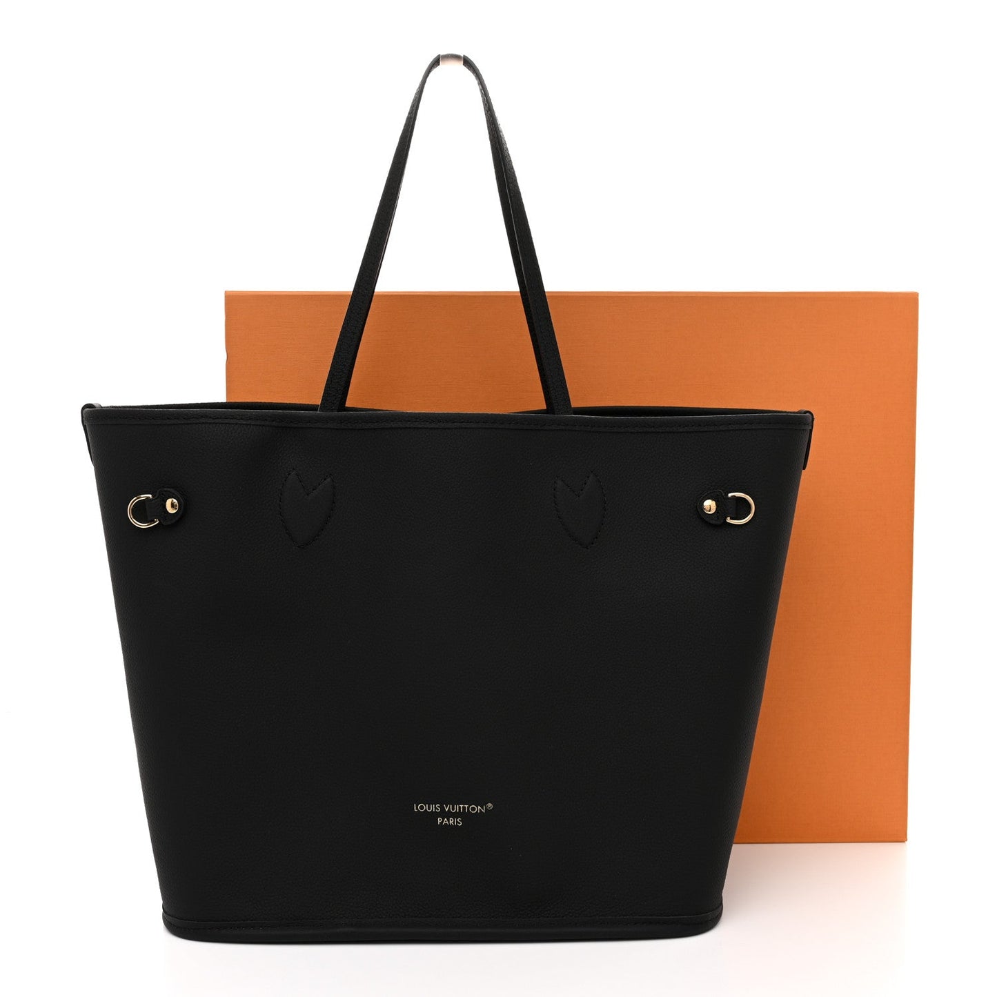 Monogram Calfskin Neo Neverfull Inside Out MM Black