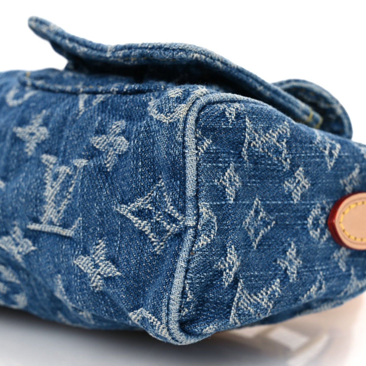 Monogram Denim Nano Speedy Blue