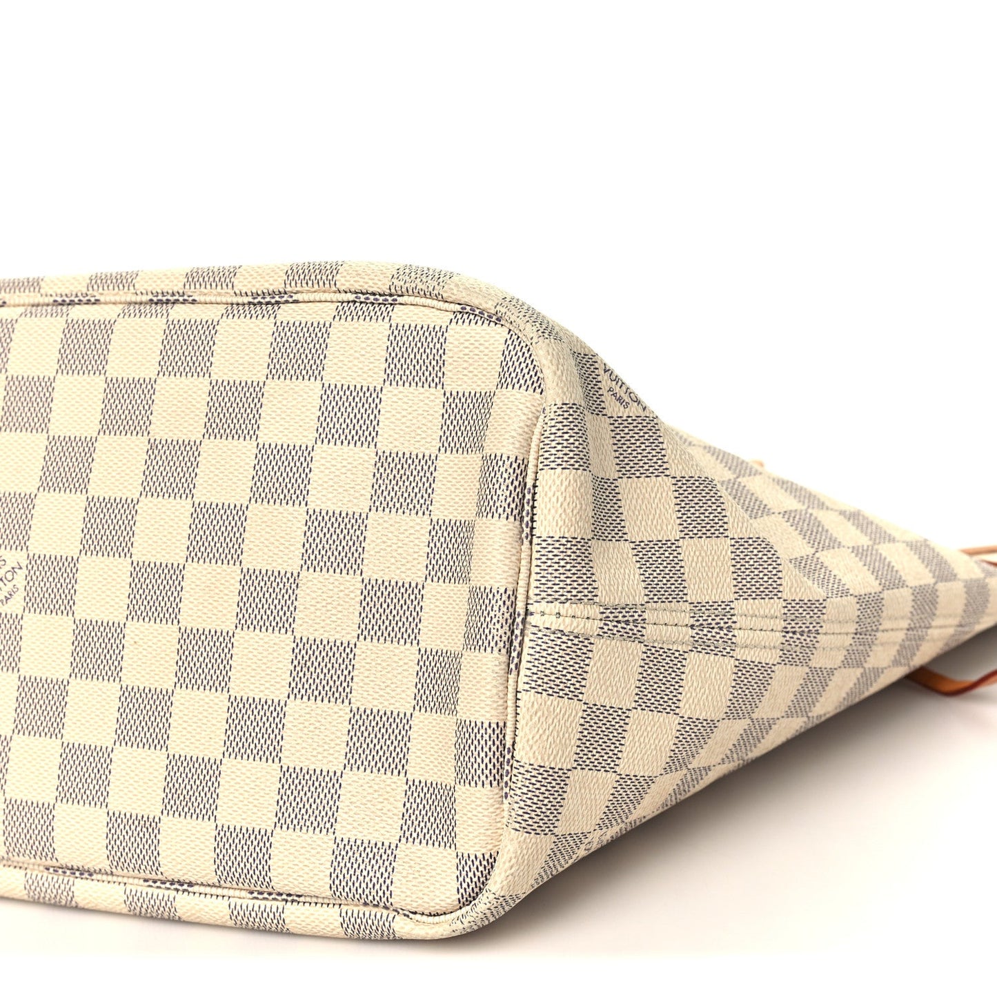 Damier Azur Neo Neverfull MM Rose Ballerine