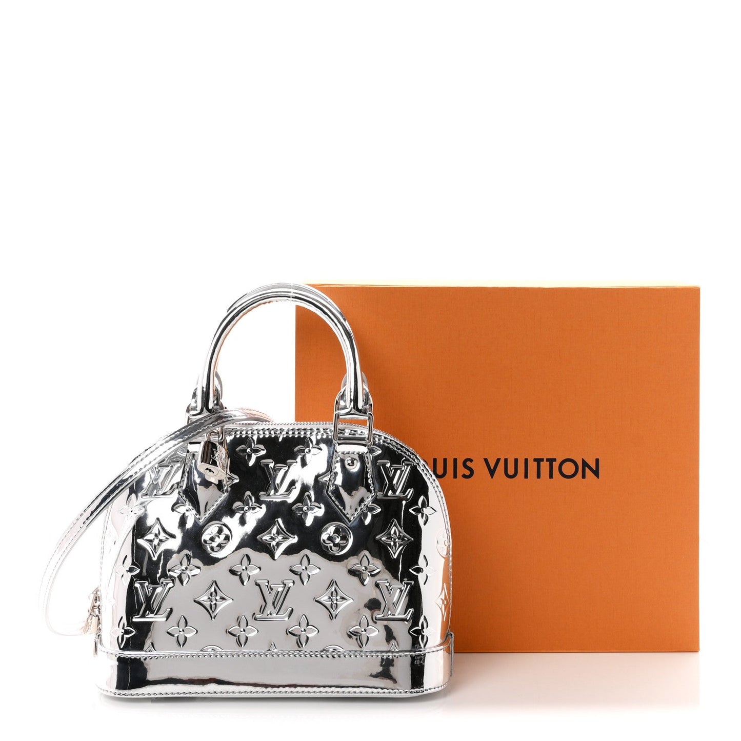 Monogram Miroir Alma BB Silver