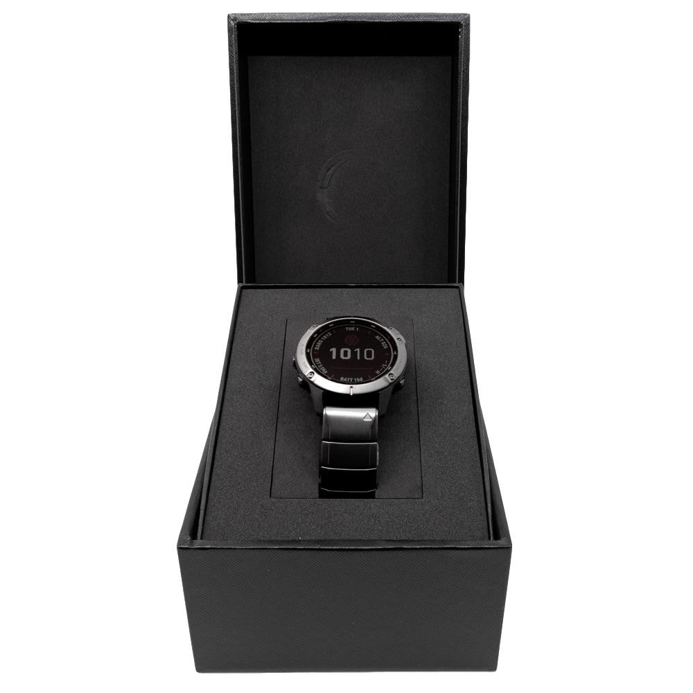Garmin 010-02410-23 fēnix 6 - Pro Solar Edition Rechargeable battery Men's Watch