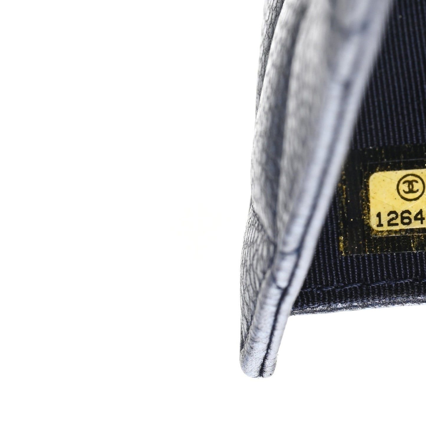 Caviar Quilted Reissue Long Flap Wallet Navy