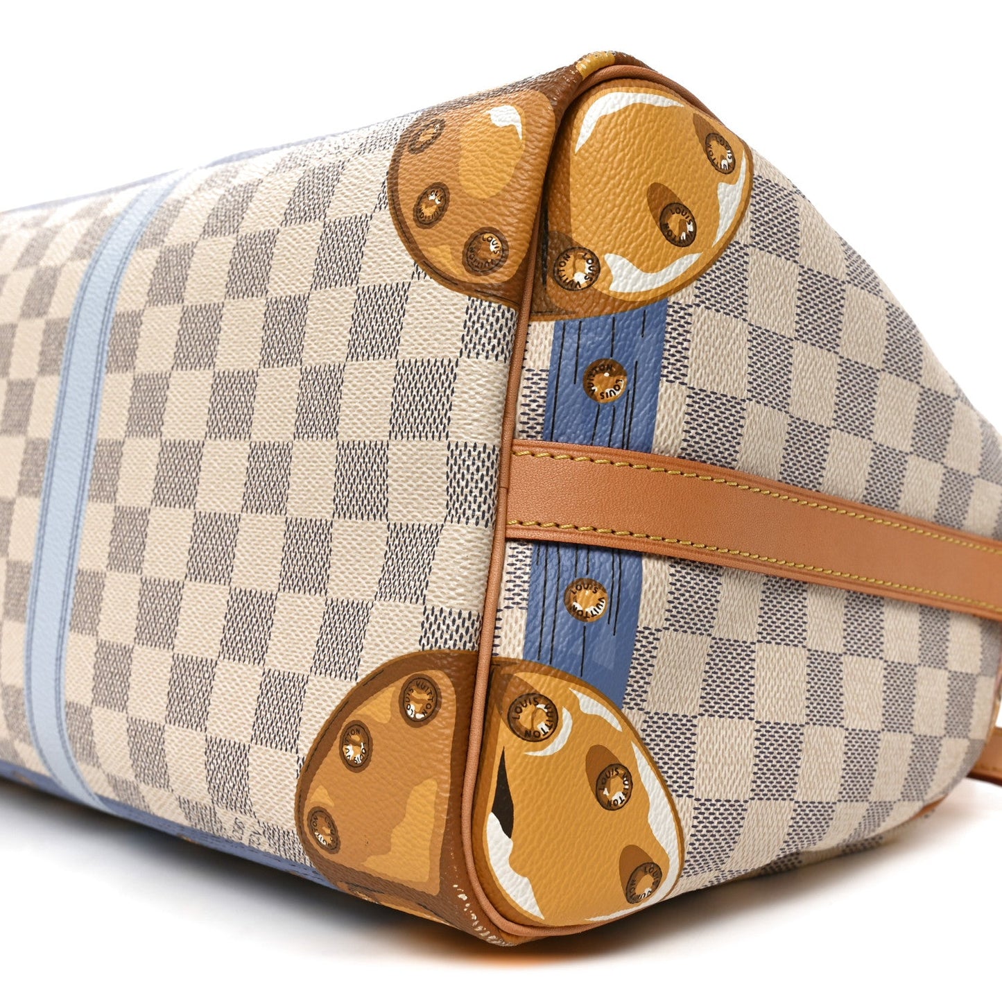 Damier Azur Summer Trunks Speedy Bandouliere 30