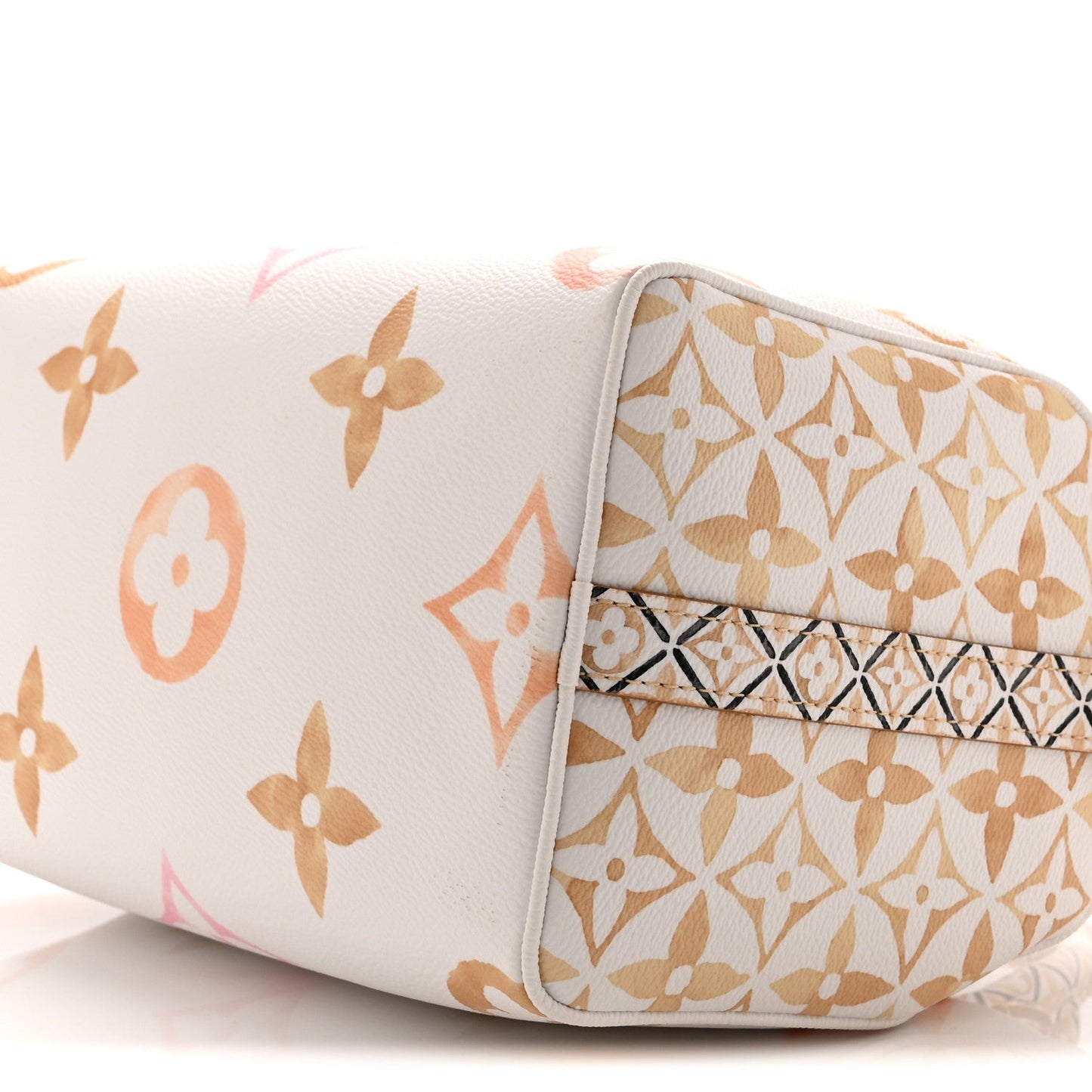 Monogram Giant By The Pool 2.0 Speedy Bandouliere 25 Beige