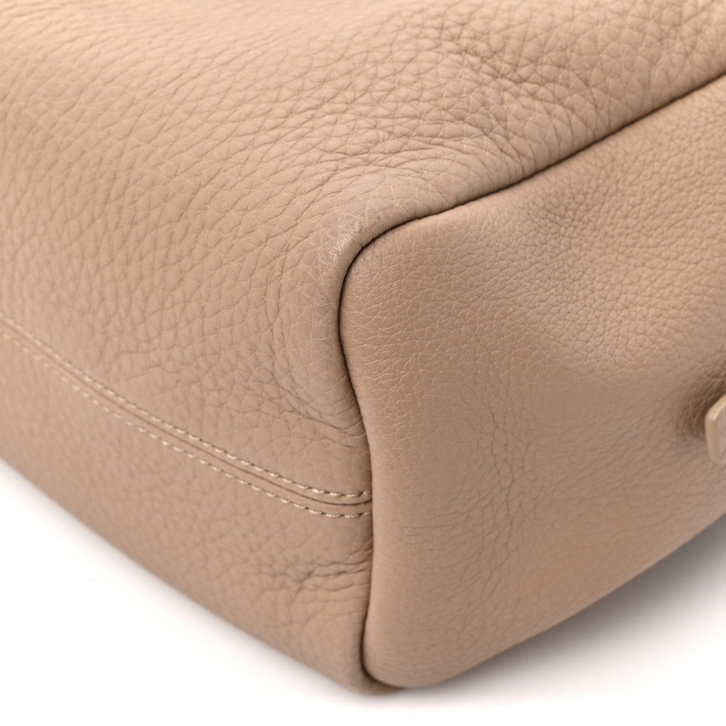 Grained Calfskin Astra Bag Dark Taupe