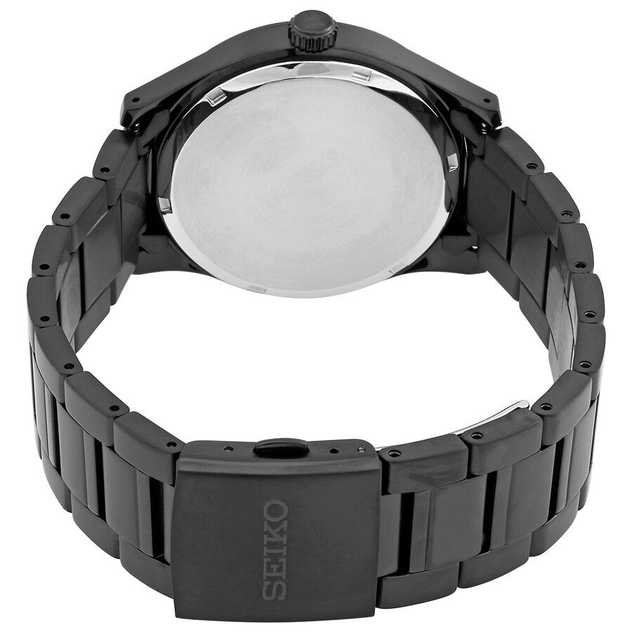 Seiko Men's SUR515P1 Discover More Black Dial Watch