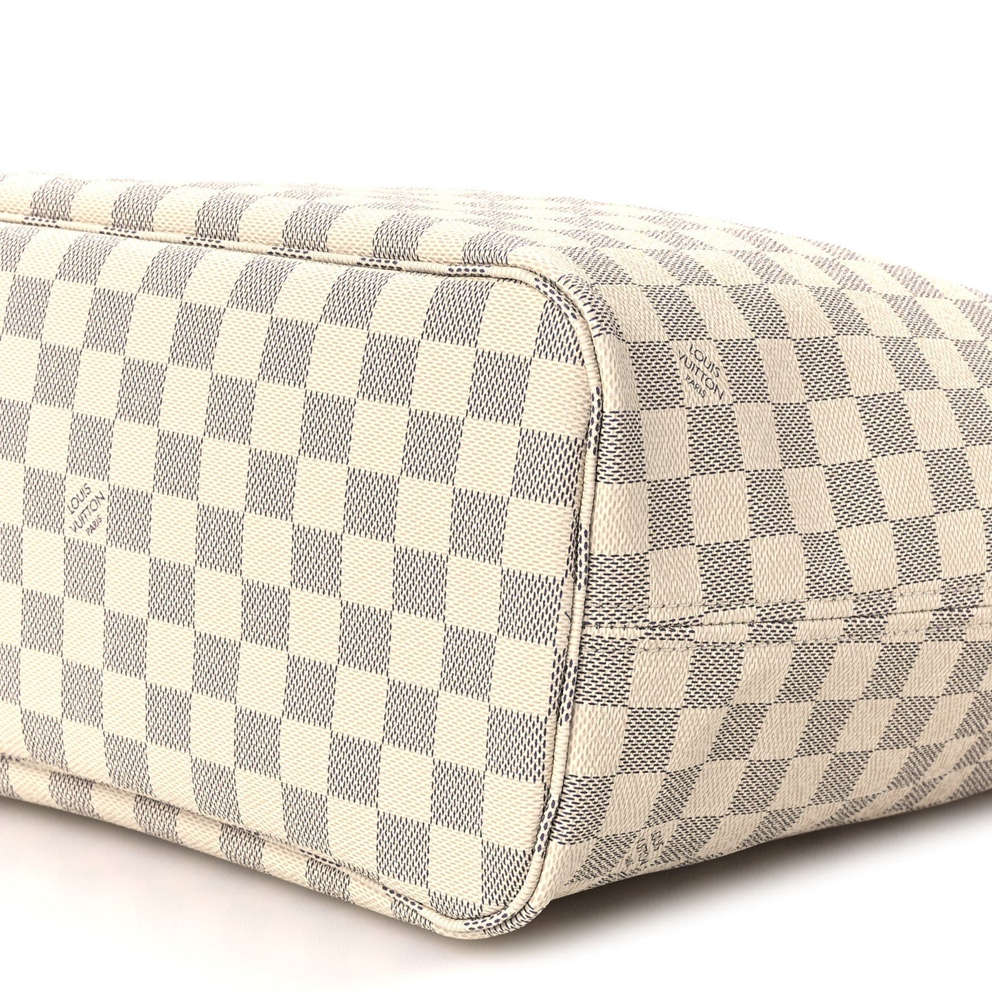 Damier Azur Neo Neverfull MM Rose Ballerine