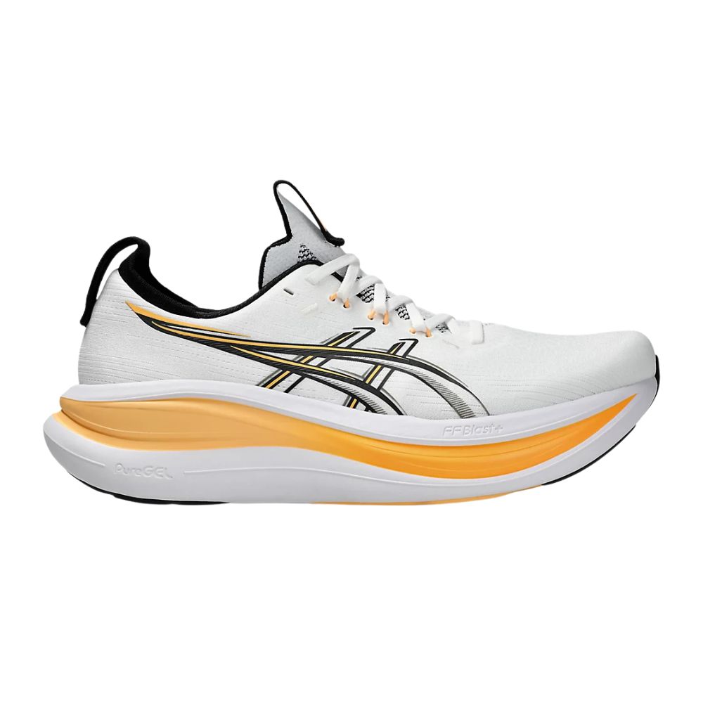 Gel-Nimbus 28 Men’s :White | Stadium Orange