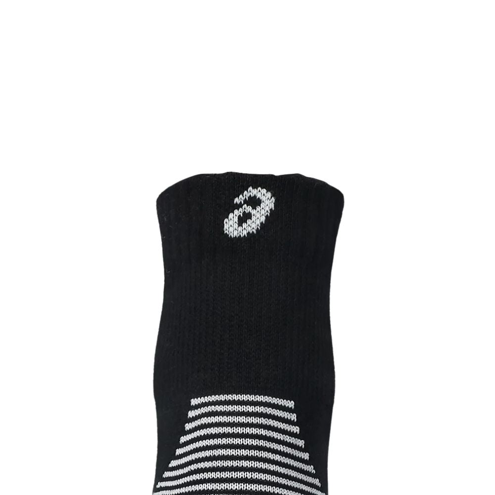2 Pack Cushioned Run Quarter Sock Unisex :Performance Black | Performance Black