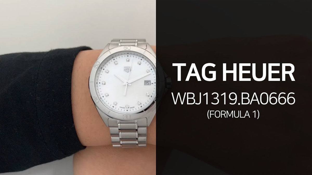 Tag Heuer Formula 1 Diamonds Mother of Pearl White Dial Watch for Women - WBJ1319.BA0666