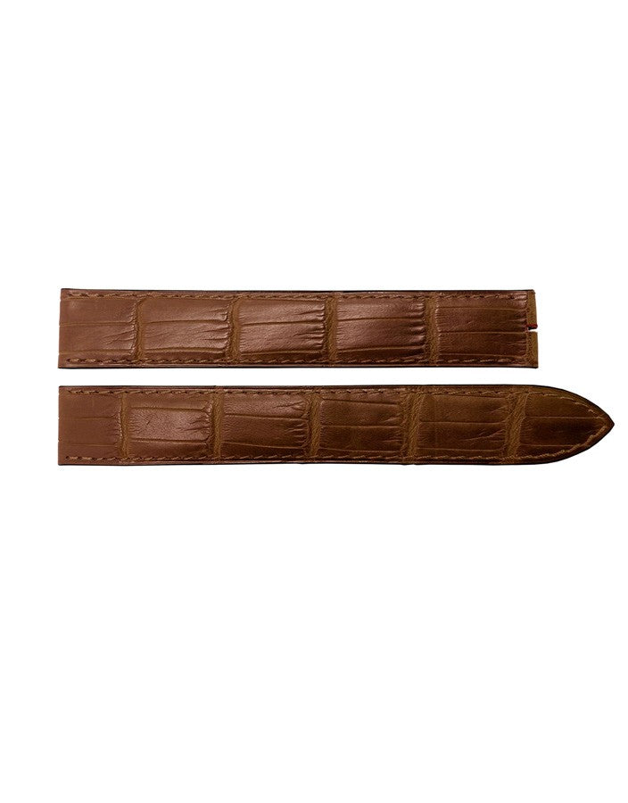 Cartier 15mm Brown Leather Strap