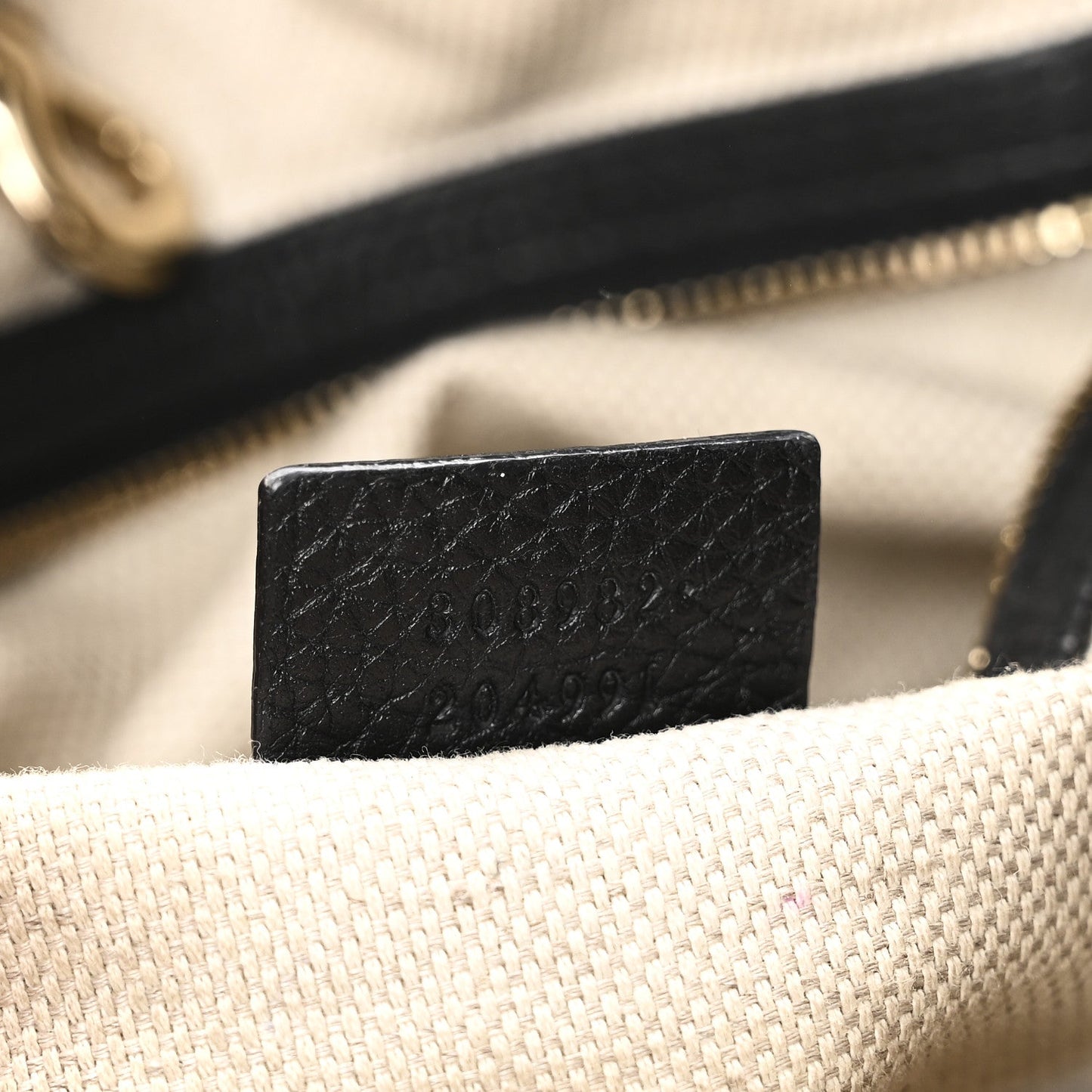 Pebbled Calfskin Medium Soho Chain Shoulder Bag Black