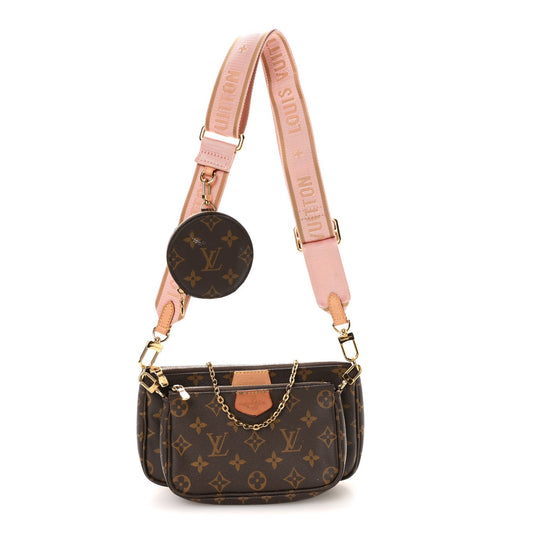 Monogram Multi Pochette Accessories Rose Clair