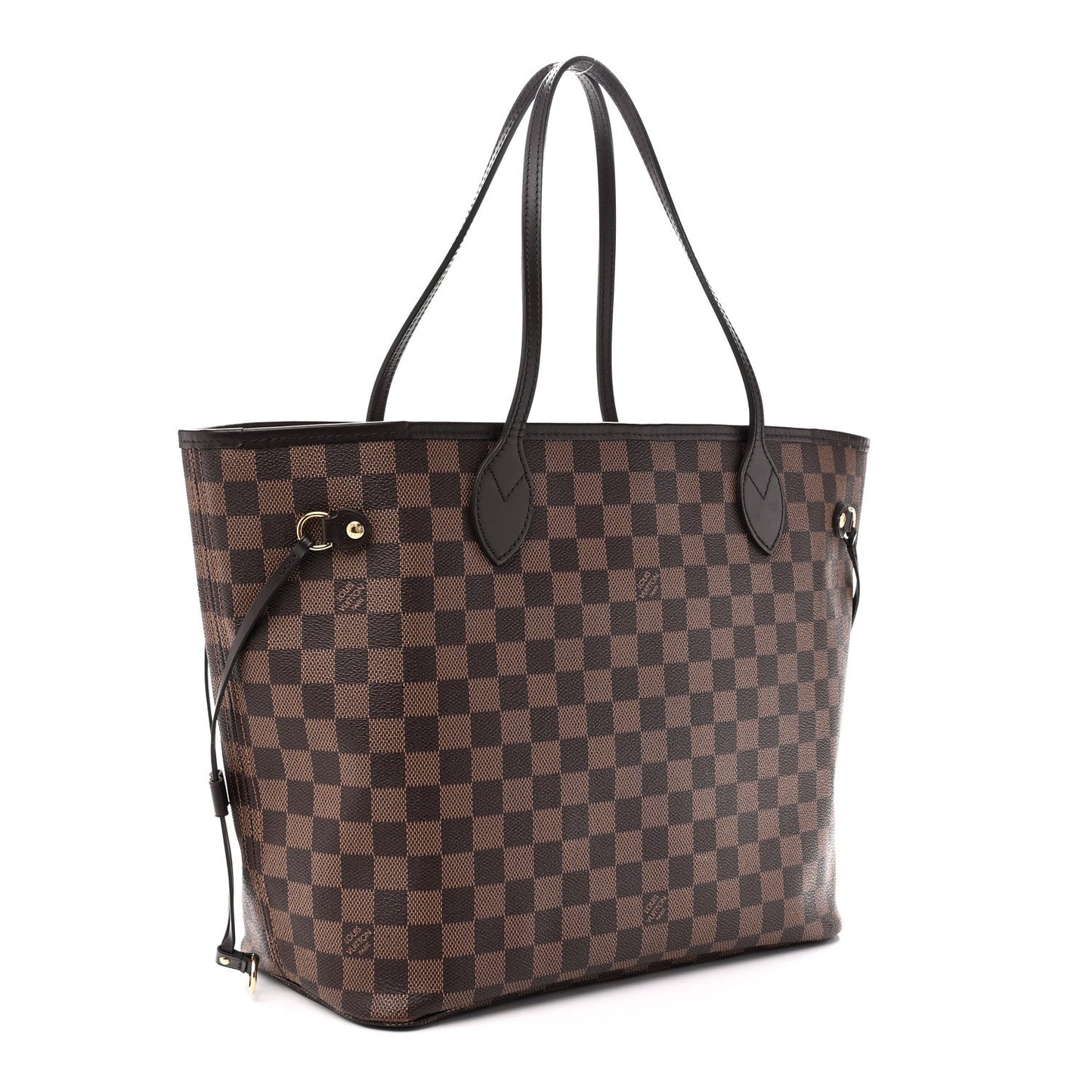 Damier Ebene Neo Neverfull MM Rose Ballerine