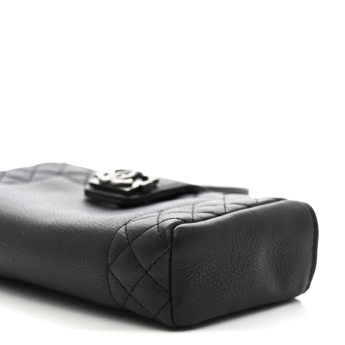 Calfskin Boy Reverso Mini Pochette Black