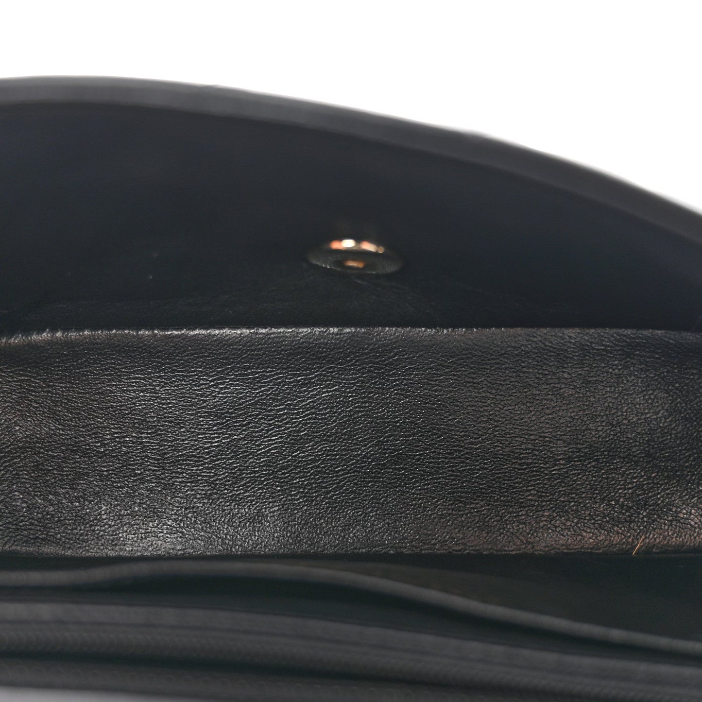 Lambskin Quilted Mini Coco Charms Rectangular Flap Black