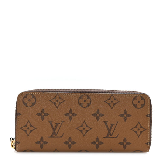 Reverse Monogram Clemence Wallet