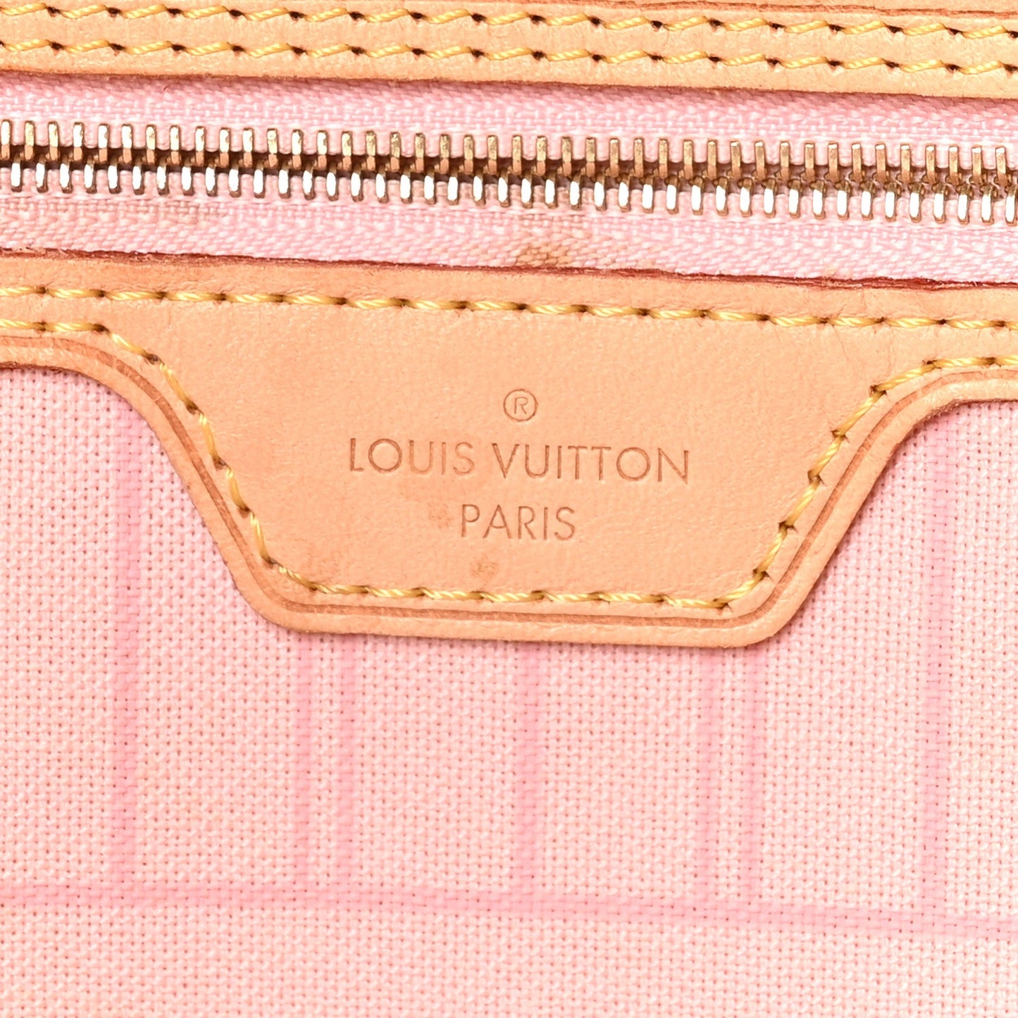 Damier Azur Neo Neverfull MM Rose Ballerine