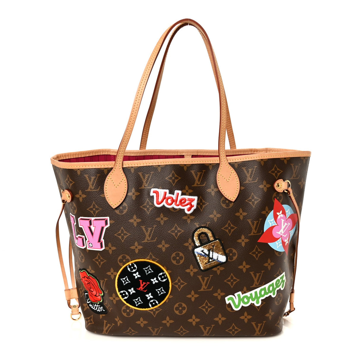 Monogram Travel Stickers Neverfull MM